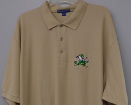 Notre Dame Irish Mascot NCAA Mens Embroidered Polo Shirt XS-6X, LT-4XLT New - £21.27 GBP+