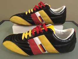 Bha-ku  Indoor Soccer Football Cleats Mens Size 13 Black Red Yellow Germ... - £22.85 GBP