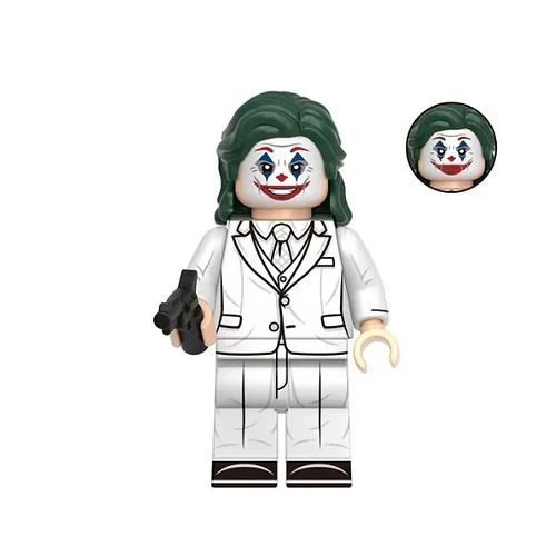 CStore Joker White Outfit Joker: Folie à Deux Movie Minifigure Action Fi... - £4.78 GBP