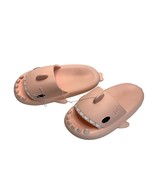Pink Shark Fish Slip On Shoes Slide Sandals Adult Size 11 44 45 Cloud Be... - £19.45 GBP