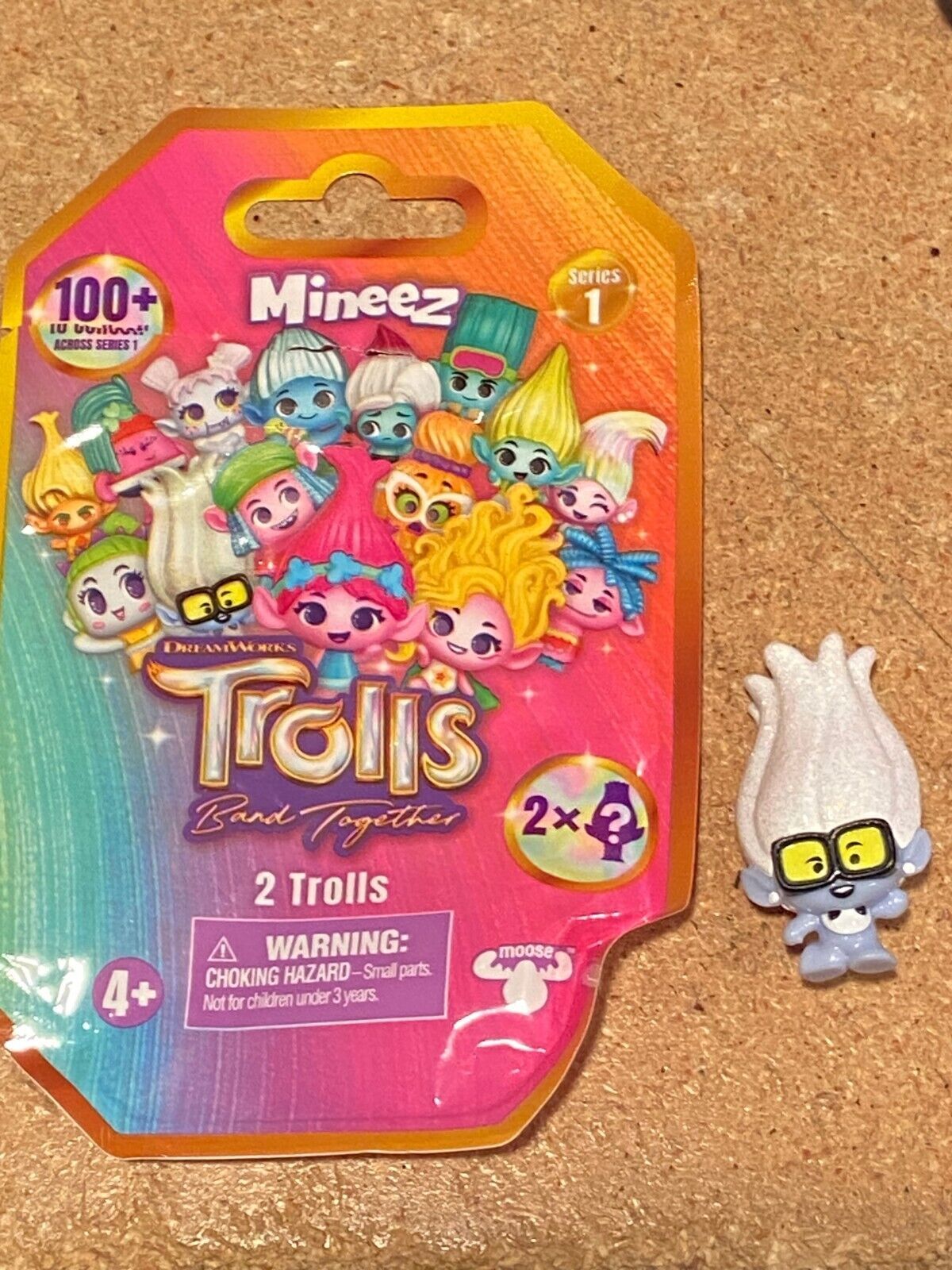 Trolls Band Together Mineez Tiny Diamond Glitter (Rare) *NEW/No Package