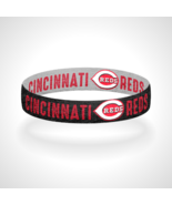 Reversible Cincinnati Reds Bracelet Wristband Big Red Machine Reds Baseball - £9.38 GBP+