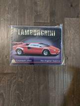 16&quot; Lamborghini Countach LP400S  3d cutout retro USA STEEL plate display... - £47.51 GBP