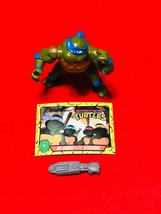 Vintage Wacky Leo 1990s (TMNT) Teenage Mutant Ninja Turtles Action Figure + 1 ac - £9.41 GBP