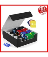 Elegant 4-Row Card Deck Case with Safe Magnetic Closure for Card Collectors - $84.01 CAD