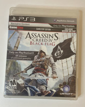 Assassin&#39;s Creed IV 4 Black Flag - GameStop Edition (Playstation 3 PS3) - £8.59 GBP