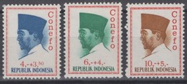 ZAYIX Indonesia B170-B172 MH Semi-Postal Conf.  New Emerging Forces 070522S40 - £1.21 GBP