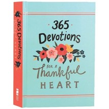 365 Devotions For a Thankful Heart Book Hardcover Zondervan Christian faith - £18.93 GBP