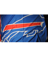 BUFFALO BILLS FLAG NEW 35&quot; X 38&quot; NFL Official With Grommets FREE SHIPPING - $23.69 CAD