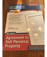 ADAMS PERSONAL LAW AGREEMENT TO SELL PERSONAL PROPERTY LF115-SB/0113-0110 - $7.90