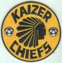 Kaizer Chiefs FC South Africa African Football Badge Iron On Embroidered Patch - £7.82 GBP