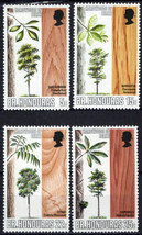 ZAYIX British Honduras 259-262 MNH Hardwood Trees Plants Industry 071423S17M - £2.10 GBP