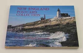 New England Postcard Collection Book 32 Post Cards 1990 USA Full Color - $19.34