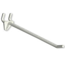 Displays 800076-Wht 6-Inch Plastic Hook, White (50-Pack) - £39.37 GBP