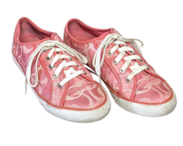 Pink Coach Dee Sneakers, SZ 8 1/2 B - £19.96 GBP