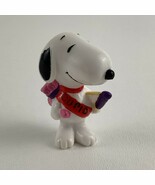 Peanuts Gang Snoopy Action Figure PVC Beagle Pup Dog Valentine Cupid Vin... - $14.80