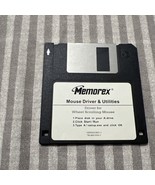 Mouse Driver Disk Memorex Driver &amp; Utilities Wheel Scroll Mouse 3.5&quot; Floppy - $145.15 MXN