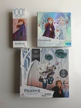 "NEW" Cardinal Disney Frozen 2 marble frenzy game Bundle with Puzzles - $24.74