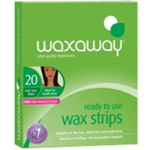 Waxaway Ready To Use Wax Face 20 Strips - £61.39 GBP
