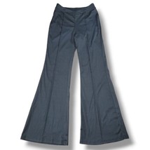 CIDER Pants Size Small W27&quot;xL31&quot; Flare Leg Pants Wide Leg V Front Trousers Black - £24.23 GBP