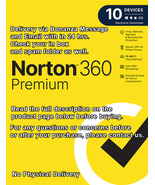 Norton 360 Premium 2025 10 Devices 1 Year USA Digital Download and Key - $23.31 CAD