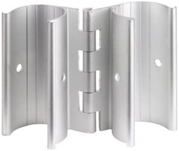 Aluminum Snap-On Hinge for PVC Doors Vents or Gates (3/4 Inch) - £21.20 GBP