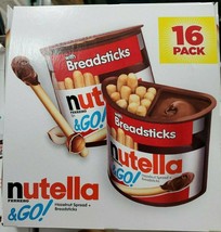 New Nutella and Spread With Breadsticks, 1.8 Ounce (Pack of 16) - £18.74 GBP