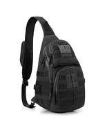 FR Fashion Co. 13&quot; Men&#39;s Tactical Rover Shoulder Crossbody Sling Bag - £53.54 GBP+