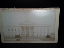 Originale 1870s Cabinet Scheda Fotografia Di The White House - £173.48 GBP