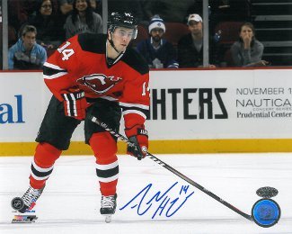 Primary image for Adam Henrique signed New Jersey Devils 8x10 Photo horizontal