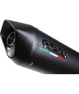 GPR Exhaust Hyosung Comet GT650 GT650R 2004-2016 Bolt-On Furore Nero DB ... - $554.00
