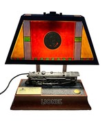 Lionel Train Animated Hudson 700E Locomotive Table Lamp Lights Motion Sound - $165.46 CAD