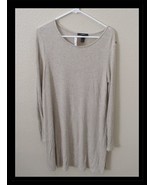 Forever 21 Ladies Oatmeal Knit Dress Knee Length Size Large  NWT - $14.84