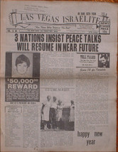 Las Vegas Israelite, Las Vegas, NV, 1967-1988 [Newspaper] - $199.00