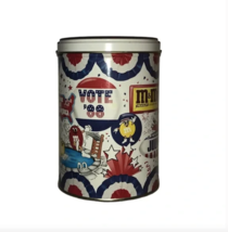 Rare Find Vintage 1988 &quot;4th of July&quot; M&amp;M Tin Can - £23.74 GBP
