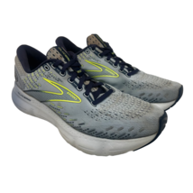 Brooks Women&#39;s Glycerin 20 Running Sneakers 1203691B416 Grey/Neon Size 10M - £44.55 GBP