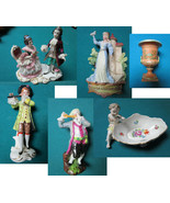 GERMAN FIGURINES DRESDEN - FRANKENTHAL - P&amp;E PECH - JOSEPH RIEDL PICK 1 - $551.35 MXN+