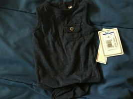 Navy Blue Sleeveless Bodysuit 3 Months.*NEW* r1 - $5.99