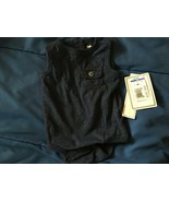 Navy Blue Sleeveless Bodysuit 3 Months.*NEW* r1 - $113.85 MXN