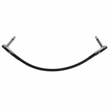 12&quot; Castline Silver Mogami 2319 Guitar Pedal Board Patch Cable TS Pancake - $12.38+