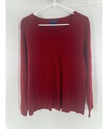 Karen Scott Women&#39;s Long Sleeve Essentials Pullover Blouse - 100% Cotton... - $13.01 CAD