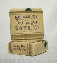 Organic Dead Sea Mud Shea Butter Soap(Vegan)(Cruelty-Free) 4.5oz - £7.59 GBP