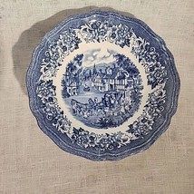 Meakin, J &amp; G Stratford Stage Blue Bowl 6.5&quot; Royal Staffordshire England - £7.39 GBP