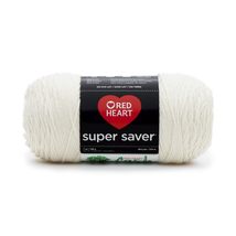 RED HEART Pumpkin Super Saver Yarn, 1 Pack - £7.93 GBP