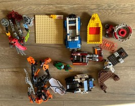 Lot of Lego Parts Blocks Boats Motorcycle Bricks Random Pieces Assorted And More - £23.59 GBP