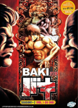 Anime DVD BAKI Season 1+2 Vol.1-39 End English Dubbed  - £27.17 GBP