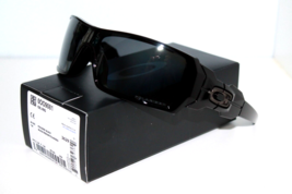 OAKLEY Oil Rig POLARIZED Sunglasses 26-203 Polished Black W/ Black Iridi... - $87.11