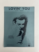 Lovin&#39; You Bobby Darin signed sheet music - £319.82 GBP