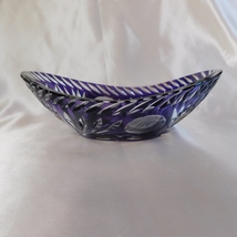 Purple Cut to Clear Bowl # 22545 - £66.35 GBP
