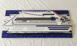 Vintage Royal Caribbean cardboard ship gift box - £27.21 GBP
